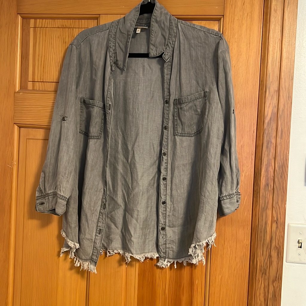 Fringe Button Down